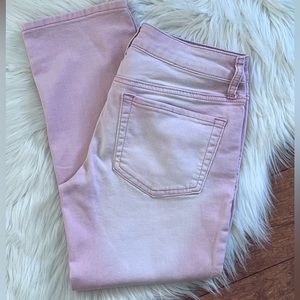 SO® Peachy Pink Stretch Capri Jeans-Size 5